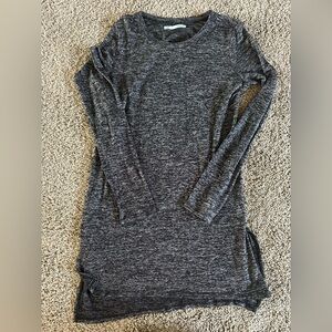 Maurice’s women’s Heather Charcoal Long Sleeve Knit Tunic